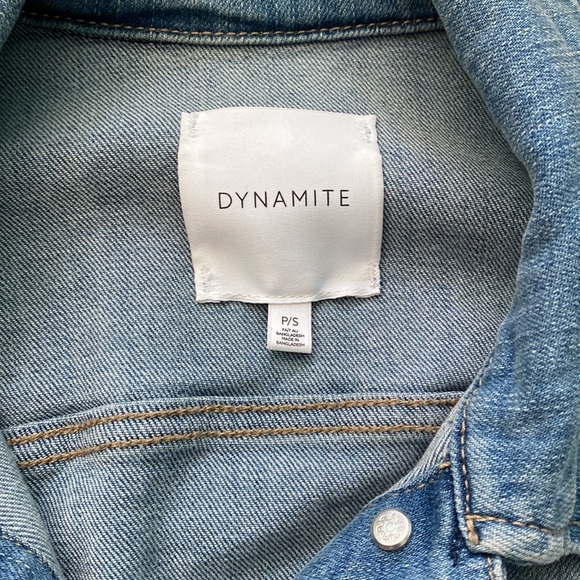 Dynamite Trucker Style Denim Jacket - Picture 6 of 9